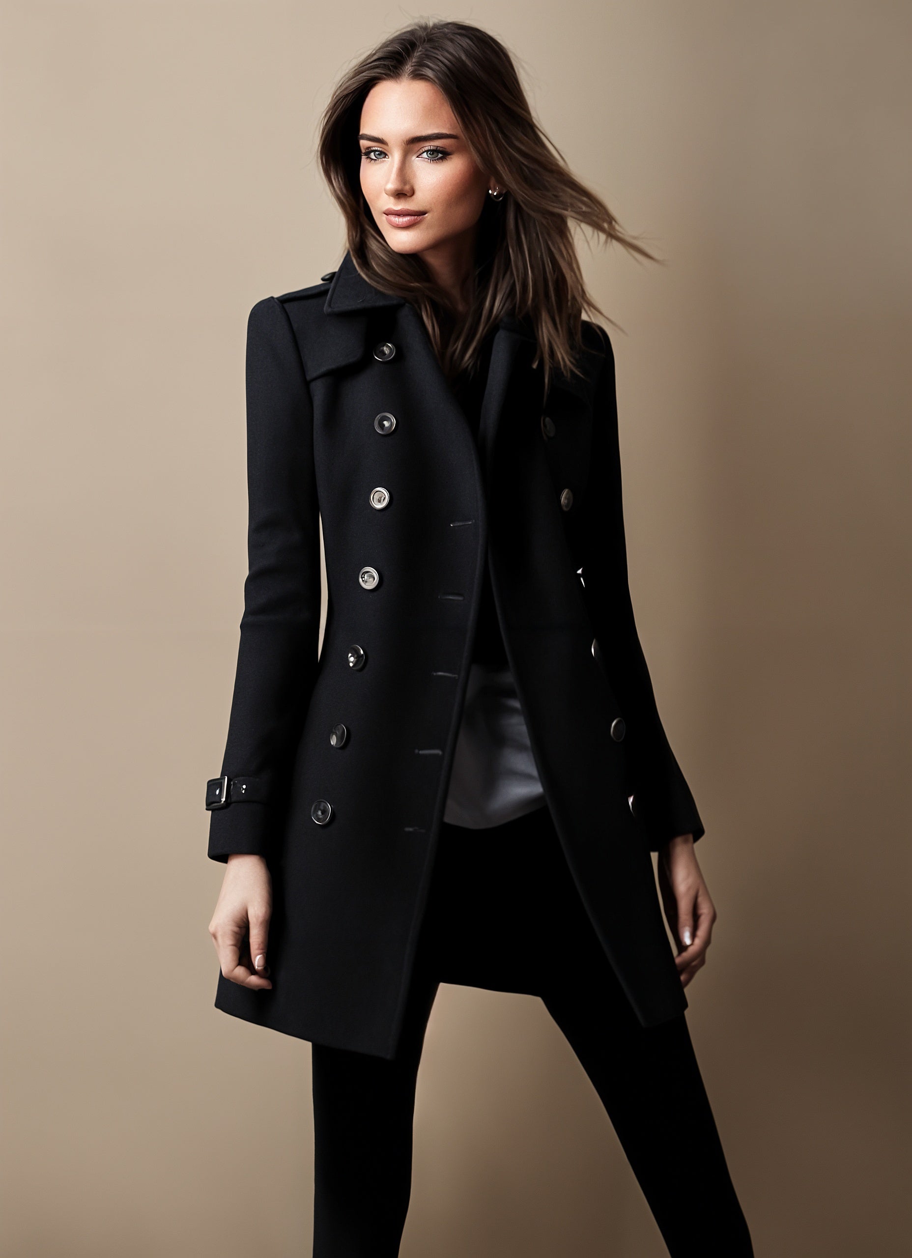 Victoria Button Coat