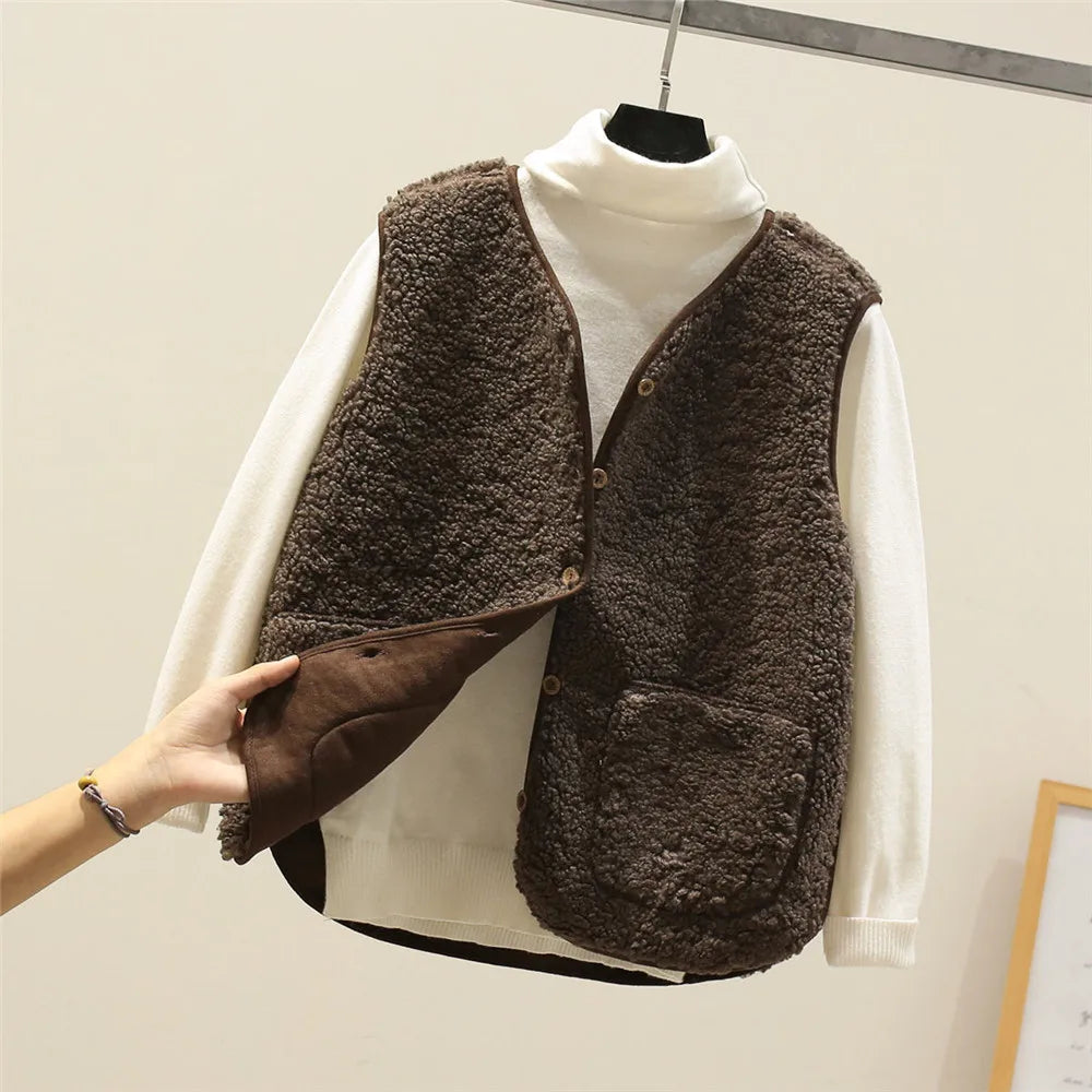 Amelia Plush Vest