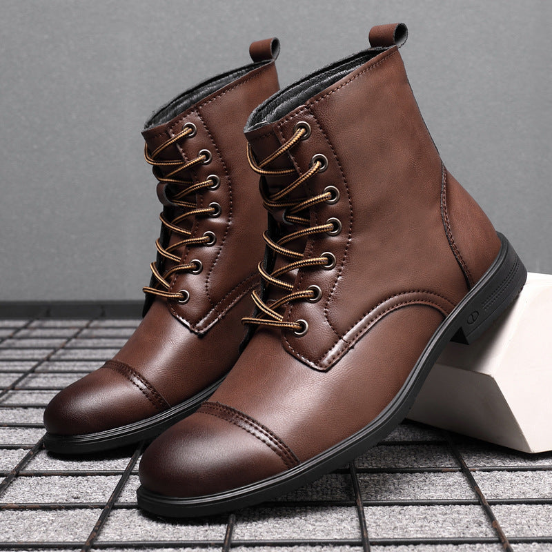 Belmont Leather Boots