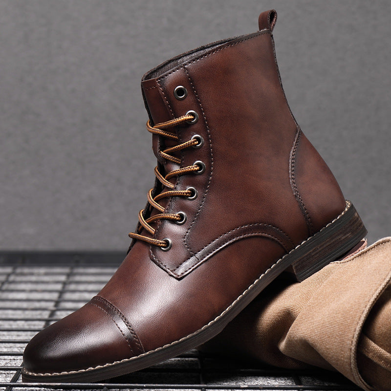 Belmont Leather Boots