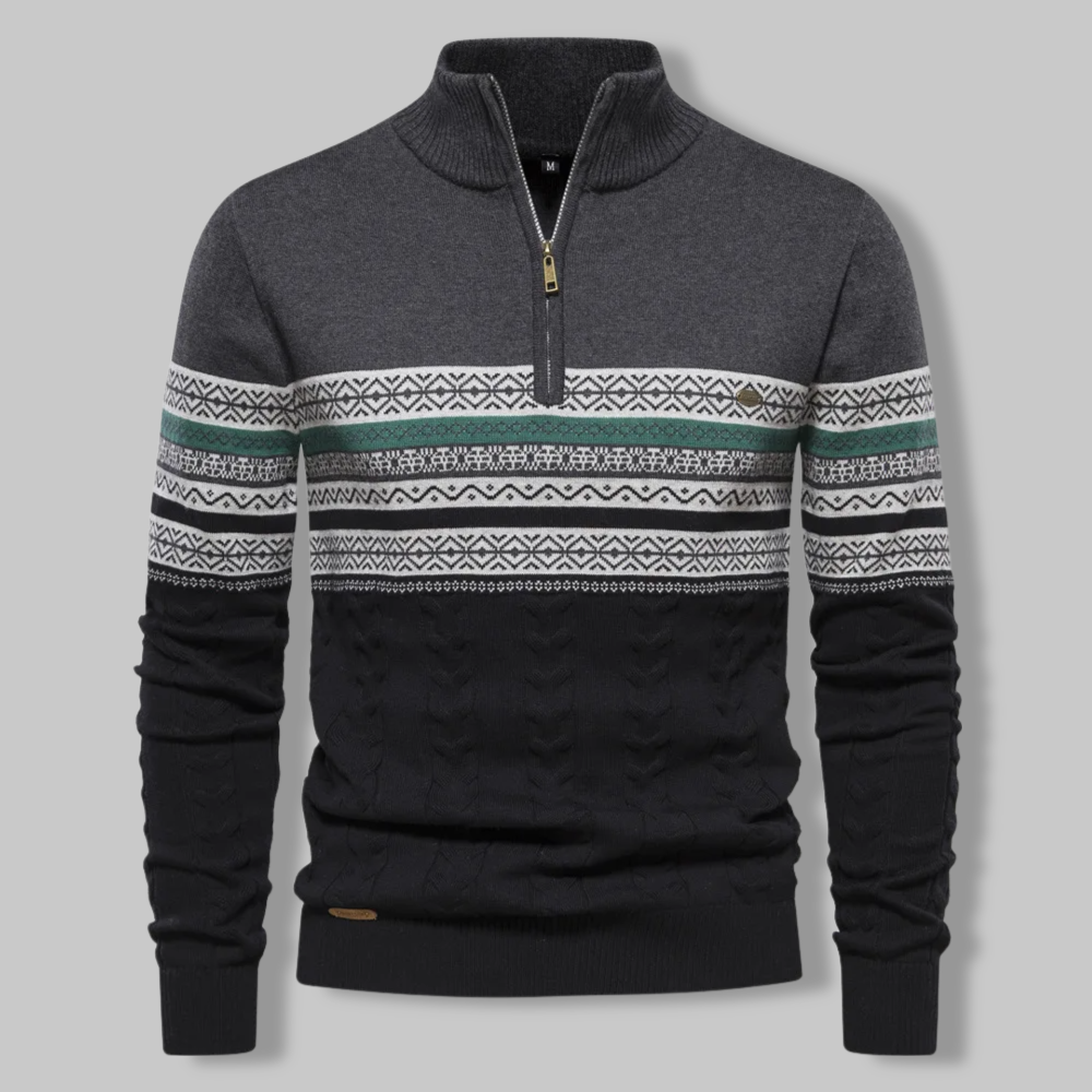 Luca Quarter-Zip Sweater