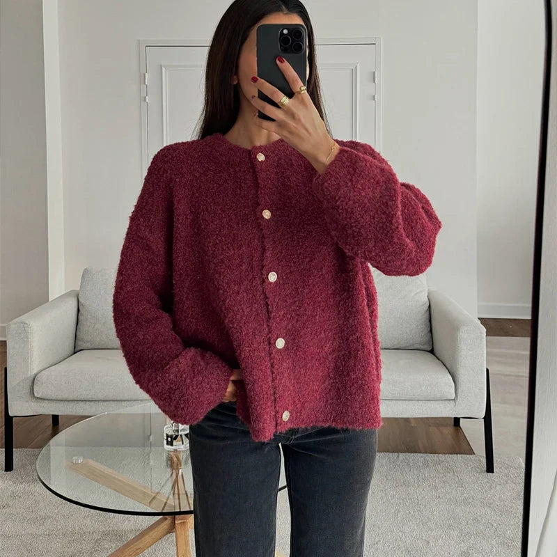 Milano Bouclé Cardigan