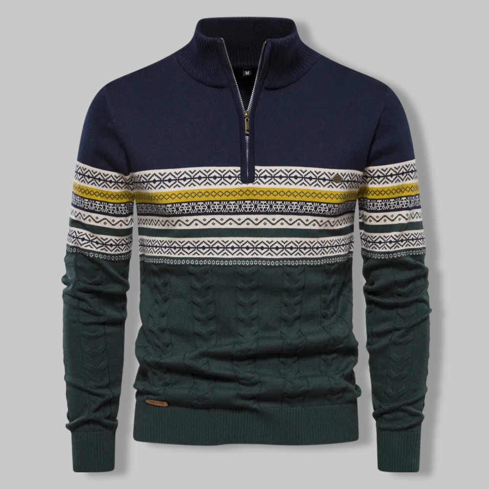 Luca Quarter-Zip Sweater