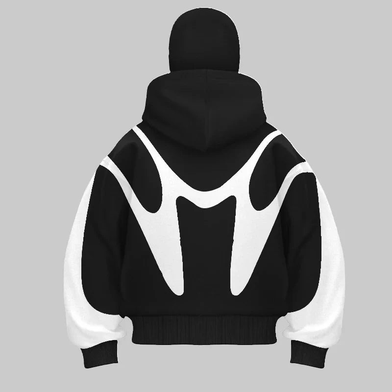 Spliced Balaclava Hoodie