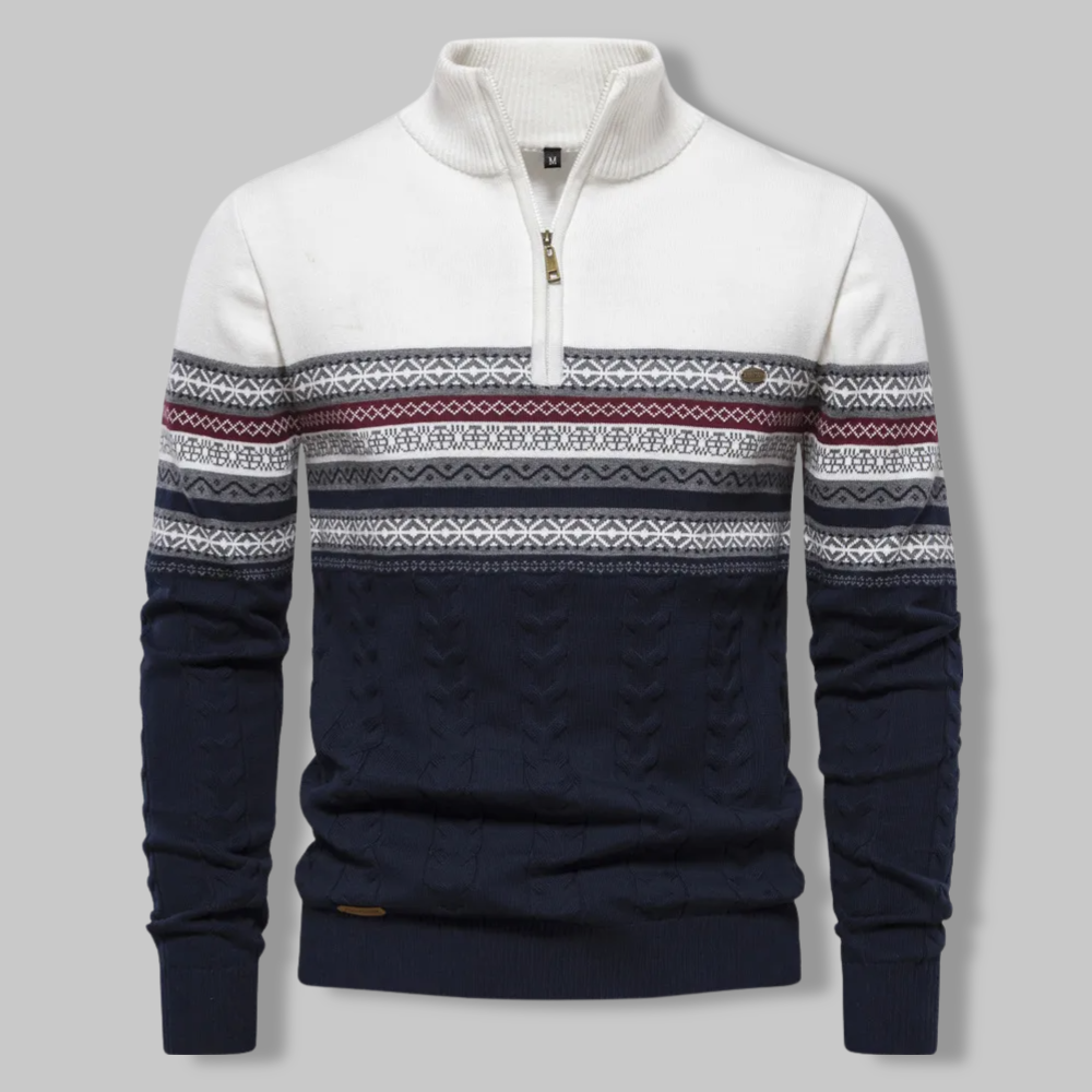 Luca Quarter-Zip Sweater