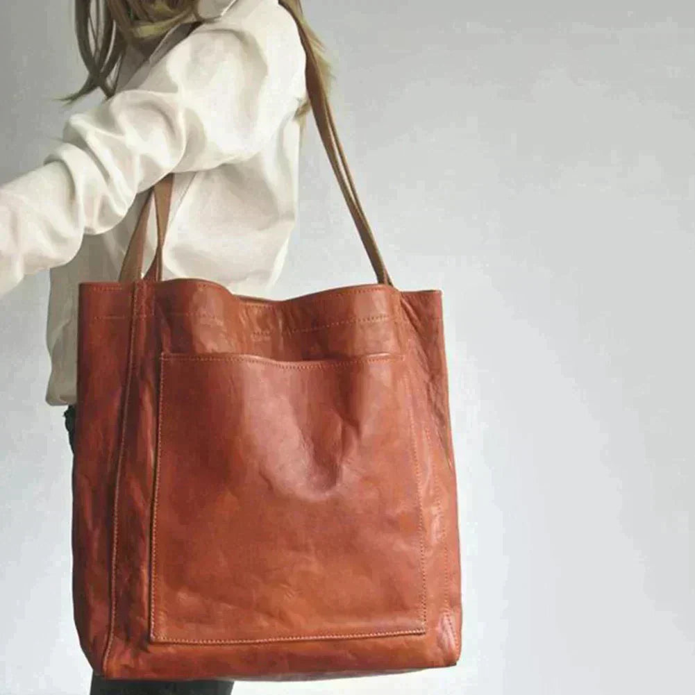 Alessa Leather Tote