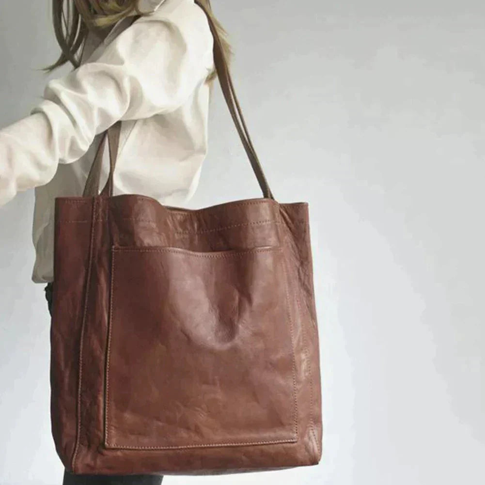 Alessa Leather Tote