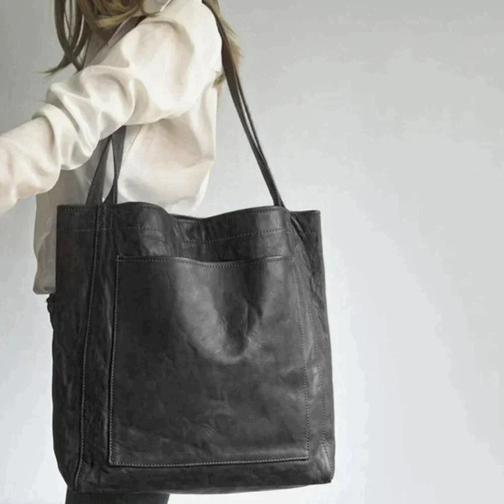 Alessa Leather Tote