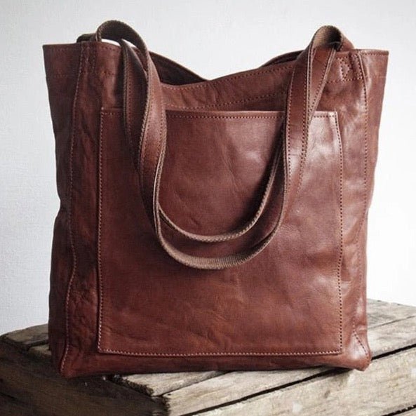 Alessa Leather Tote